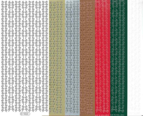 Borders self adhesive - borders, peel