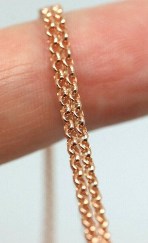 Genuine 9ct rose gold belcher - genuine,