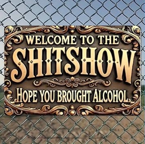 Metal sign welcome - sign, to