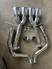 Corvette axle back exhaust - back,