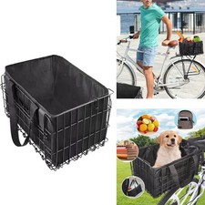 Folding Metal Bicycle Basket