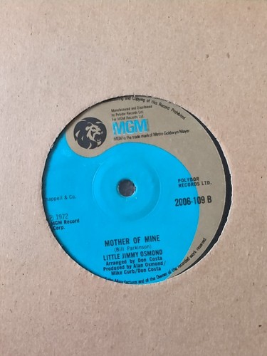 Little jimmy osmond - osmond-mother, of