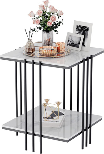 Marble top side - marble, table