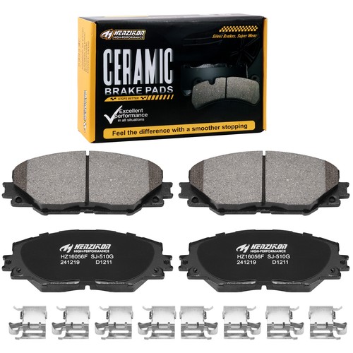 Front ceramic brake pads - front,