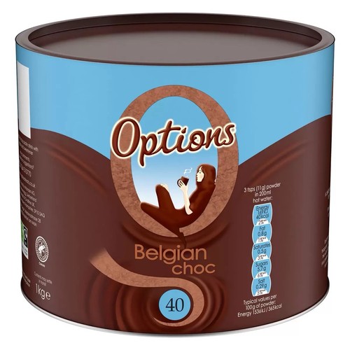 Options choc lait belgian - options,