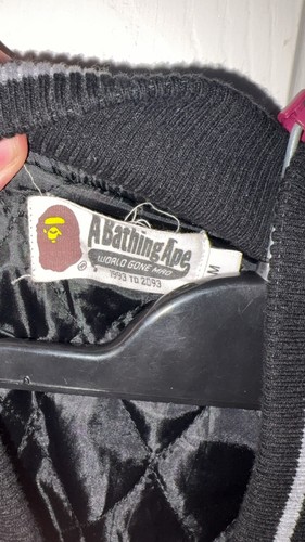 Bape caesar varsity bomber - bape,
