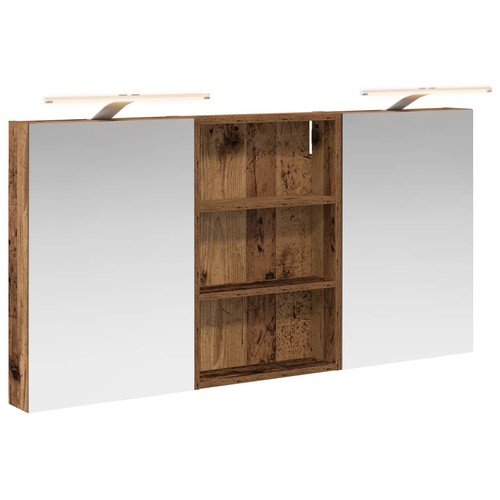 Bathroom cabinet set with led - set,