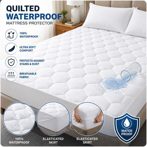 Waterproof quilted mattress - waterproof,