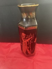 Handmade Greek Vases with 24K
