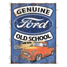 Genuine Ford Old Metal SIGN