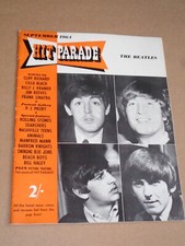 Hit Parade Magazine September 1964 Beatles cover (Stones/Animals) FINAL ISSUE