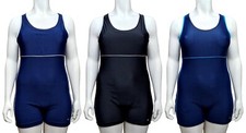 ACCLAIM Lyon 2 Colour Ladies Classic Fit Boy Leg Swimming Costume Swimsuit 2025