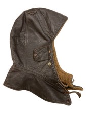 WW2 German Luftwaffe NSFK Leather Flying Helmet