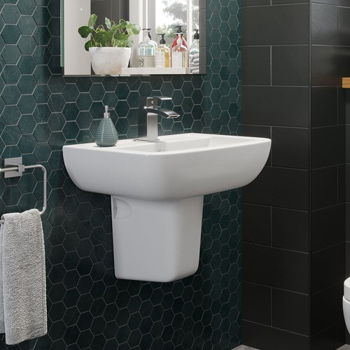 Bathroom basin sink single - sink,