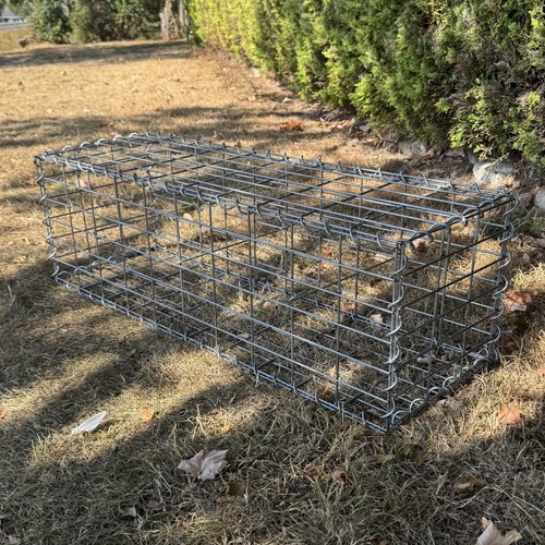 Medium gabion mesh stone - gabion,
