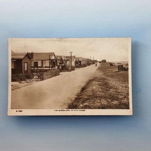 Clacton essex postcard - postcard, c1933