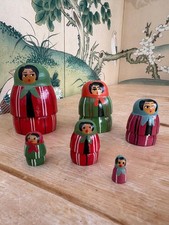 Wooden Polish Nesting Dolls
