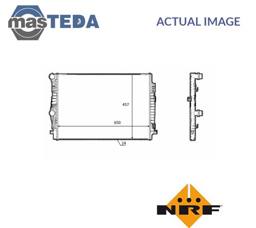 58392 engine cooling - engine, radiator