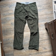TOMMY HILFIGER CUSTOM FIT CORD Jeans - W32 L30 - Green - Great Condition - Men’s