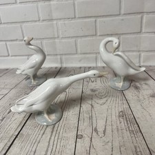 Set of 3 Lladro Porcelain
