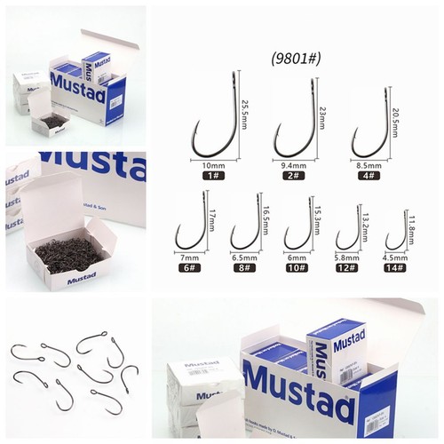 50pcs mustad ultrapoint drop - 50pcs,
