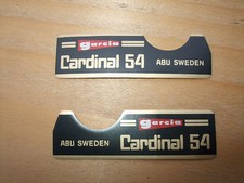 ABU RED GARCIA CARDINAL 54 STICKERS / DECALS / BADGES