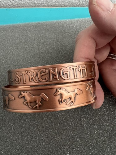 Copper magnetic bracelets - copper,