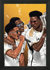 madrid future stars Framed