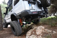 Land Rover Discovery D2 Winch Rear Long Bumper with LED lights