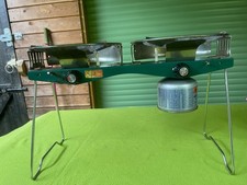 VTG SunnGas ORIGINAL  CAMPING COOKER DOUBLE BURNER folding Retro