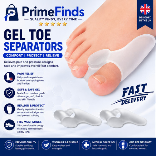 Gel silicone bunion toe - 2,
