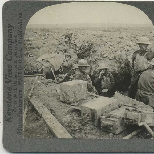 Scots entrenched awaiting - scots,