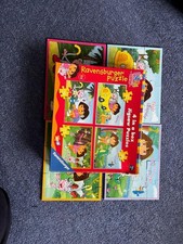 DORA THE EXPLORER - 4 JIGSAW PUZZLES IN A BOX (RAVENSBURGER) - 3+ - COMPLETE