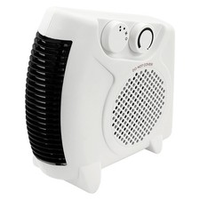 2-in-1 Upright Fan Heater 1500W Portable Electric Hot Warm Air Heater Fan UK