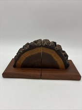 Vintage 1979 Signed Tree Trunk