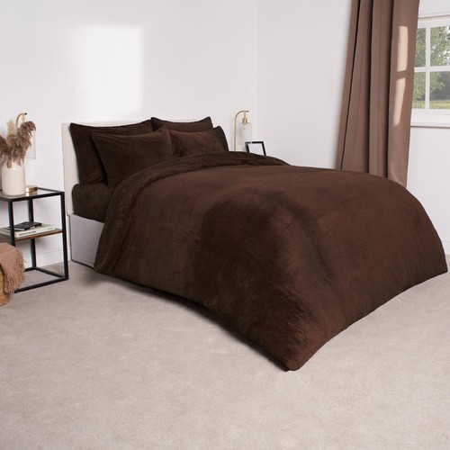 Ohs teddy fleece duvet cover - teddy,