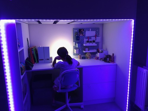 Ikea småstad loft bed - loft,