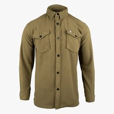 Jack Pyke Polar Fleece Shirt Dark Mustard Mens Hunting Shooting Fishing Country
