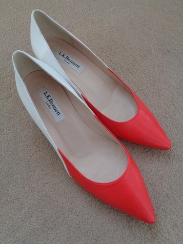 Bennett white and orange - bennett,