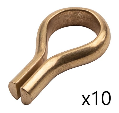 Electro brass 6mm loop shelf - 6mm,