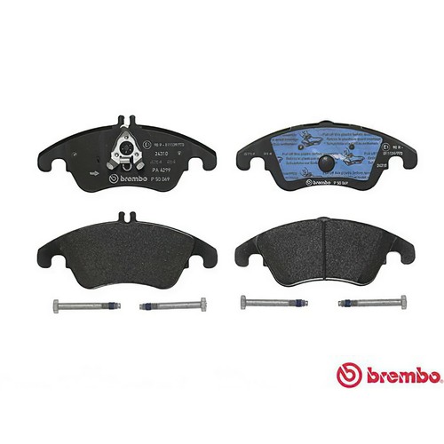 Brake pads brembo p50069 - pads,