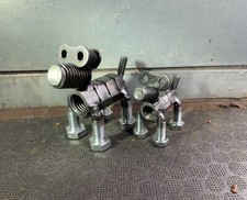 Scrap Metal Art, 2 Dog Canine