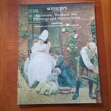Sotheby's auction catalogue Furniture, Works of Art, Paintings Chester 1990