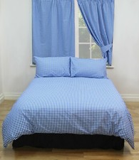GINGHAM CHECK BLUEBELL BEDDING