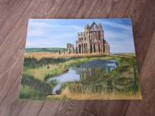 Whitby Abbey Oil Painting On Canvas