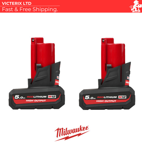 Milwaukee m12hb5 12v 5ah high - milwaukee,