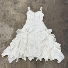 Vintage Jottum White Ruffle