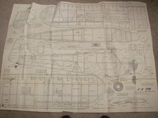 Sig Manufacturing plans of the J-3 Cub (Piper) a scale model 72" wingspan