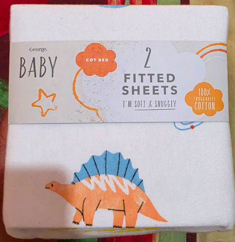 George baby cot - cot, fitted