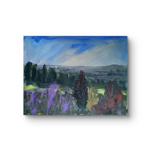 Acrylic painting 16 inch - painting, x